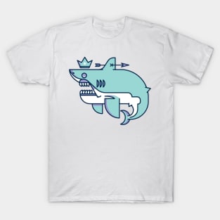 king blue shark T-Shirt